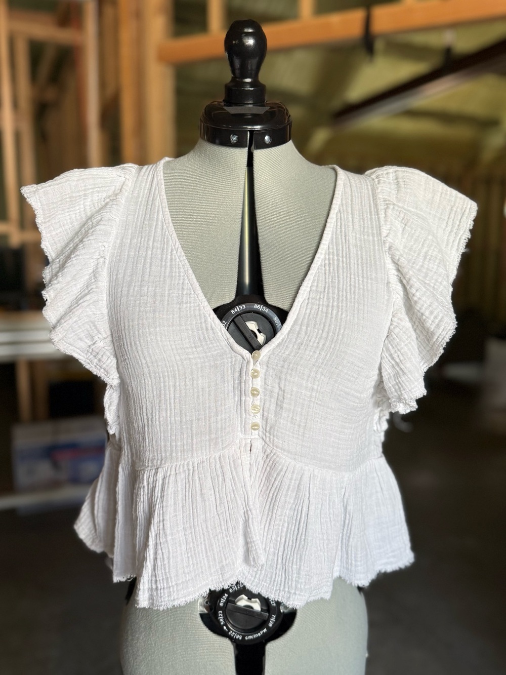 American Eagle Flutter SleeveTop